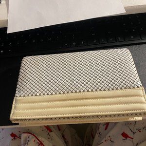 Witing & Davis ecru vintage purse